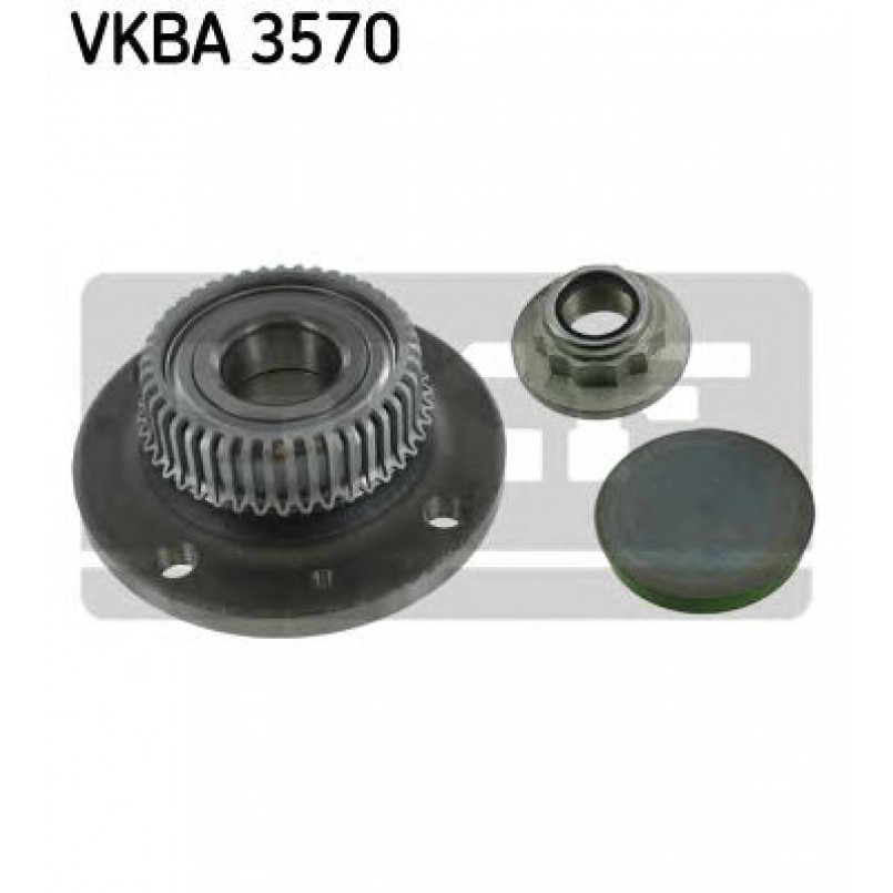 VKBA 3570 SKF Ступиця колеса в зборі